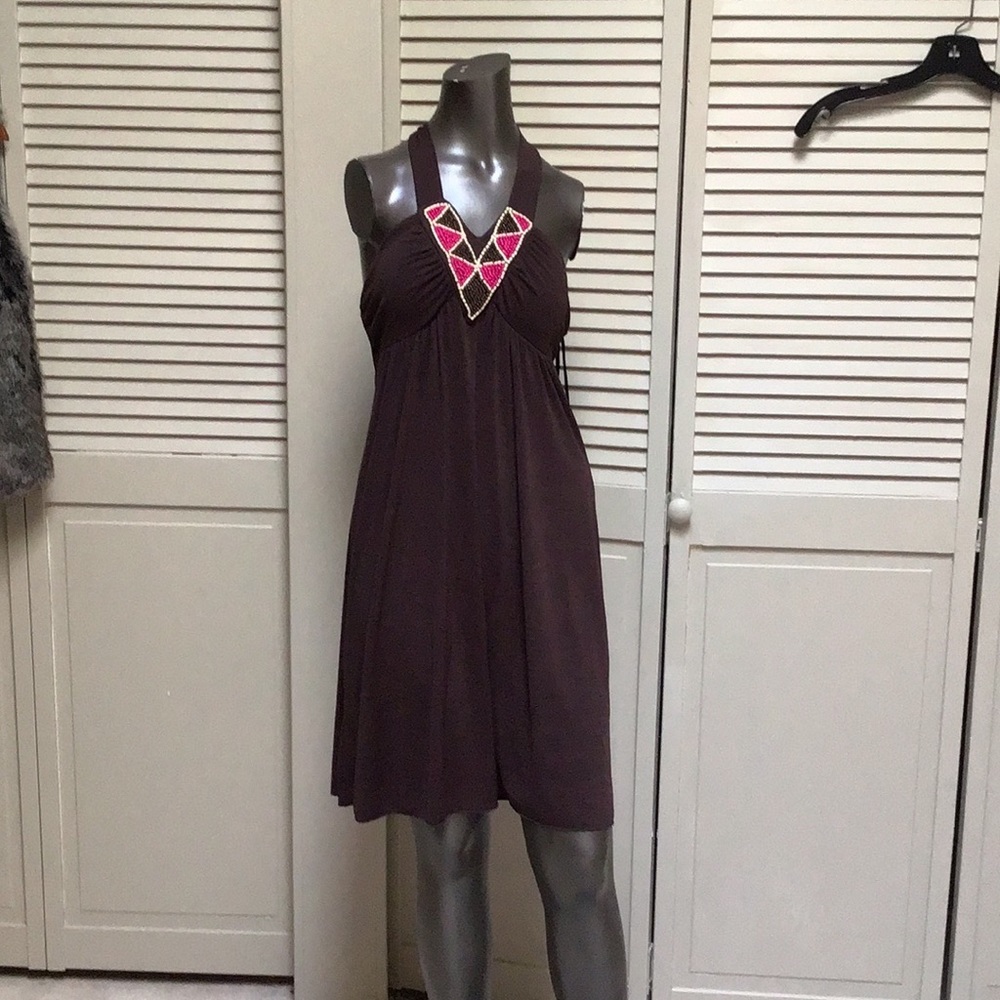 A. Byer halter top dress